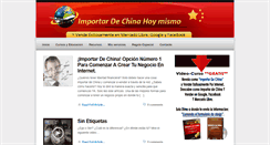 Desktop Screenshot of importardechinahoymismo.com